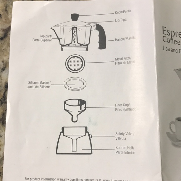 IMUSA Espresso Coffee Maker - Picture 3 of 4